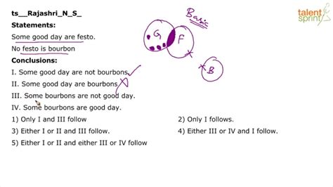 Verbal reasoning test with syllogisms 